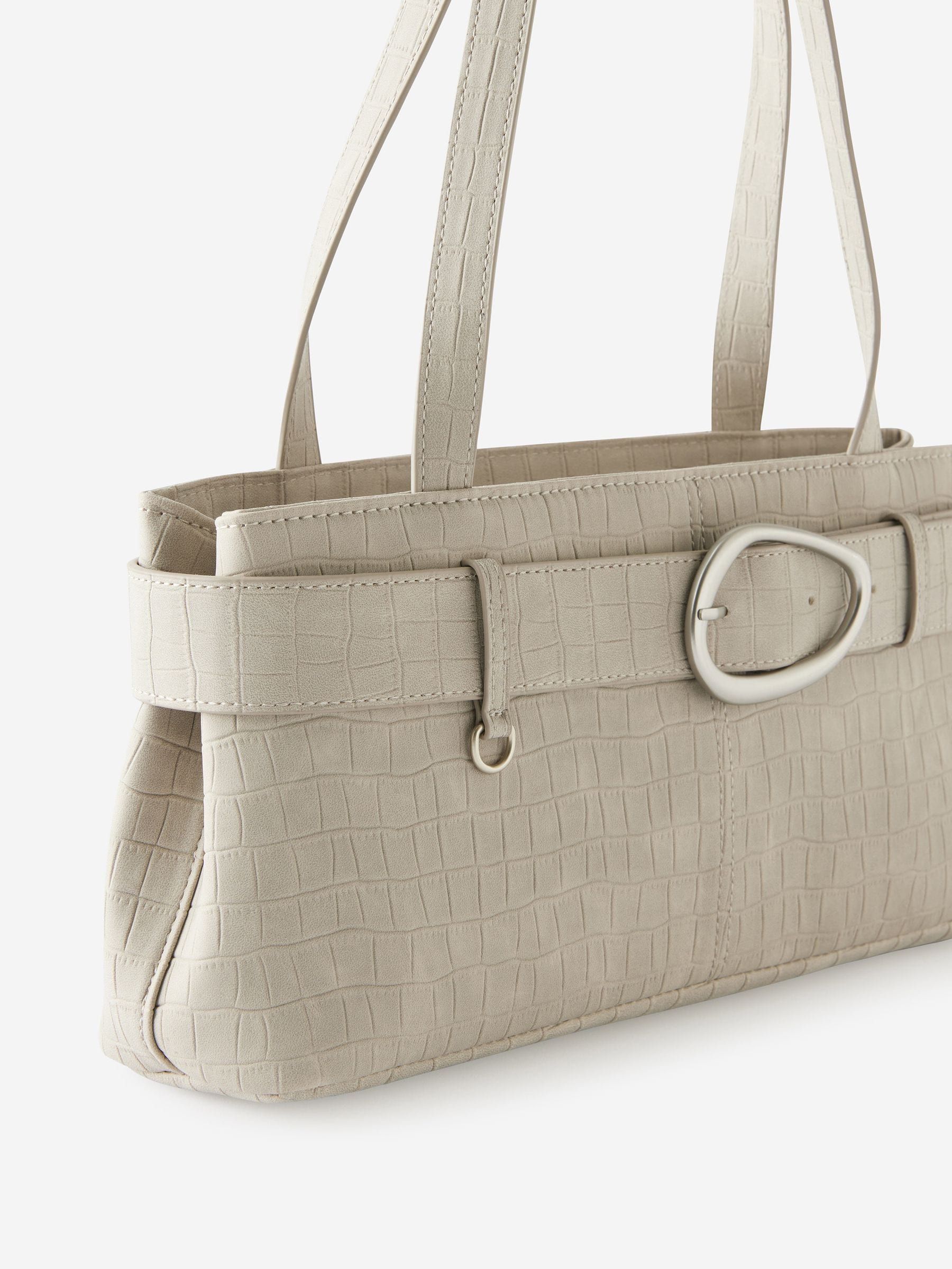 Cotton On Brown Maeve East West underarm bag, imported from the UK