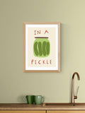 East End Prints Oak Pickle Wall Art Print by Amber May Art