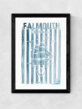 East End Prints Falmouth wall art print (British brand)