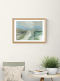 East End Prints Oak Bramble Brook Wall Art Print by Dan Hobday