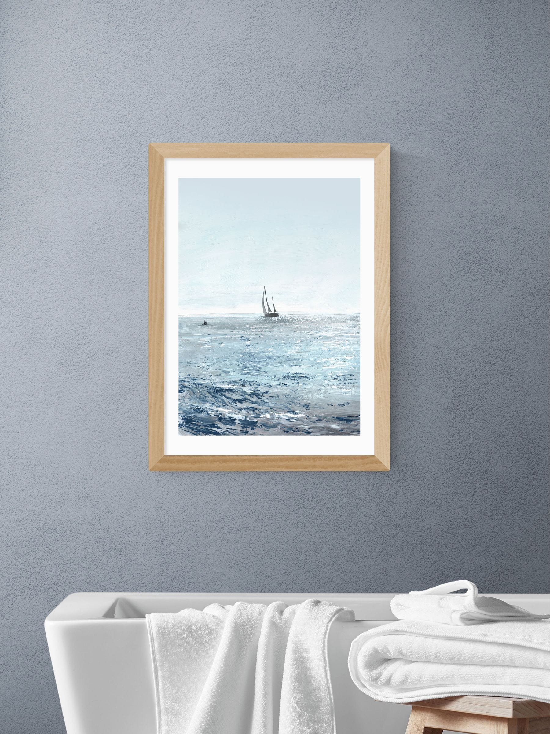 East End Prints Sunlight Bay wall art print, imported from the UK