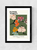 East End Prints Black Portobello Road wall art print, UK version