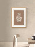East End Prints Oak Rustic Vase Wall Art Print by Oh Fine! Art