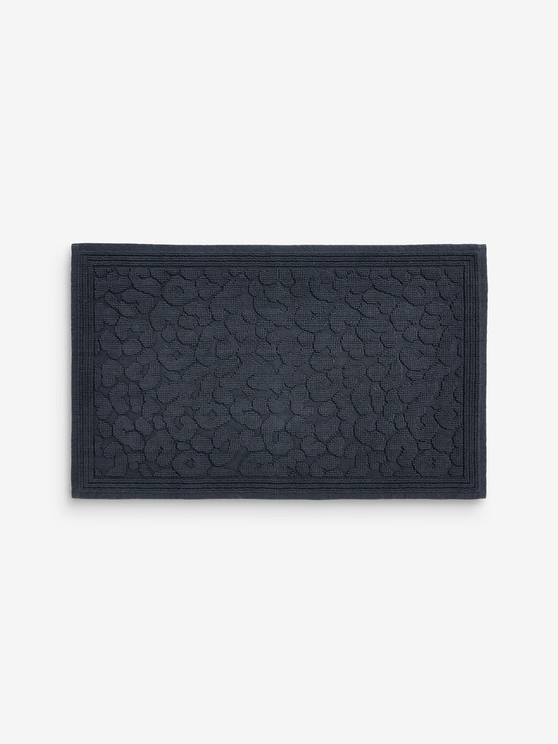 Rockett St George Black Leopard bath mat 50x80cm - British product