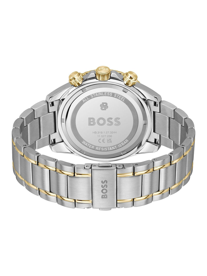 BOSS Sealiner Chrono two tone watch 44mm - British product