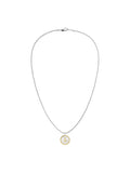 Tommy Hilfiger silver tone nautical necklace 22in (British brand)