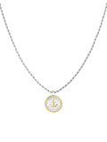 Tommy Hilfiger silver tone nautical necklace 22in (British brand)