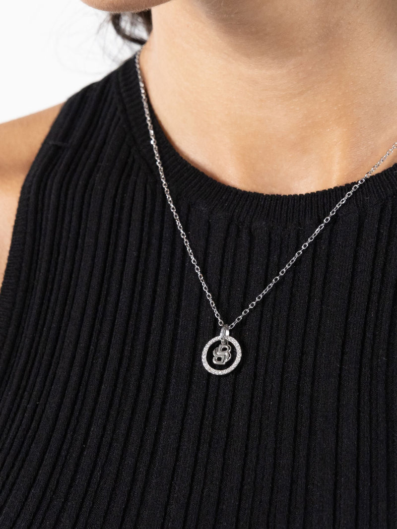BOSS Double Divine necklace with crystals, imported from the UK