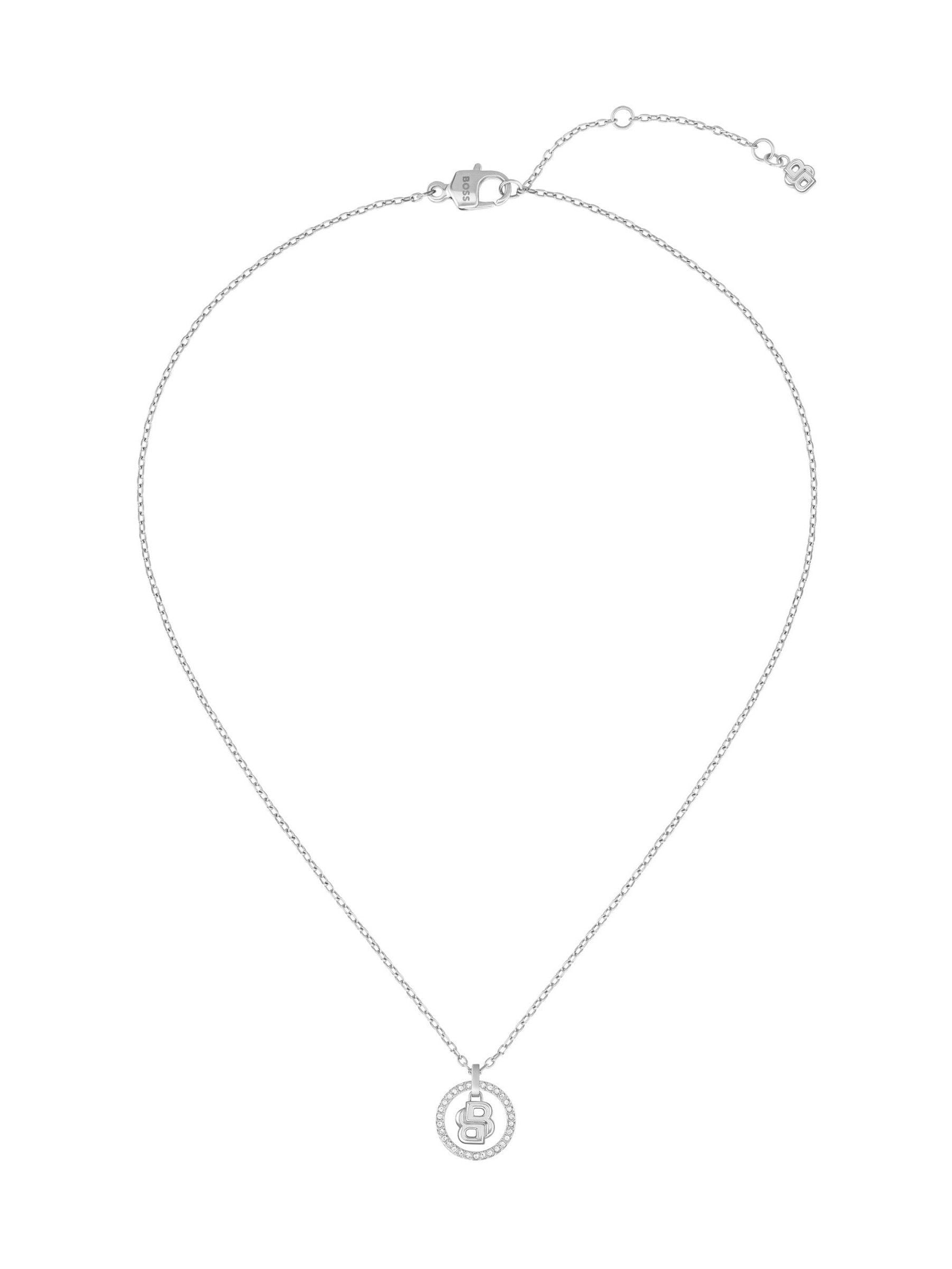 BOSS Double Divine necklace with crystals, imported from the UK