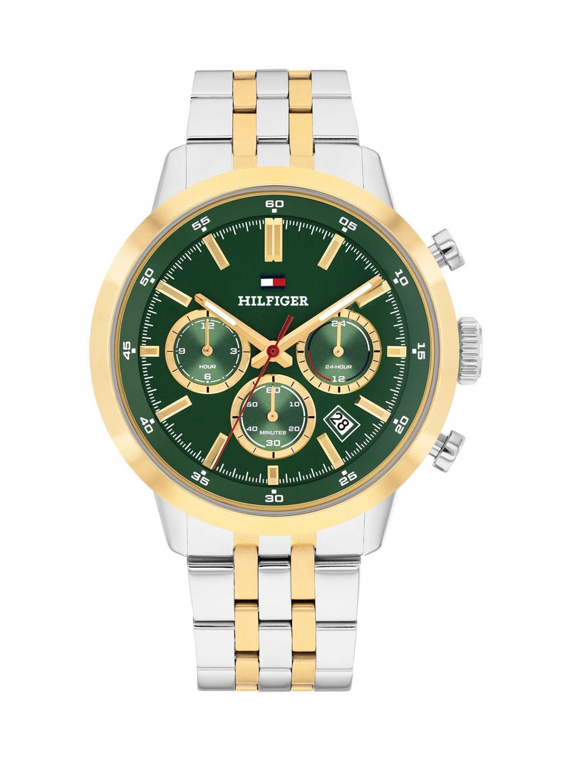 Tommy Hilfiger gold two tone stainless steel watch, imported from the UK