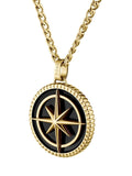 BOSS gold tone North IP necklace 558mm, UK version