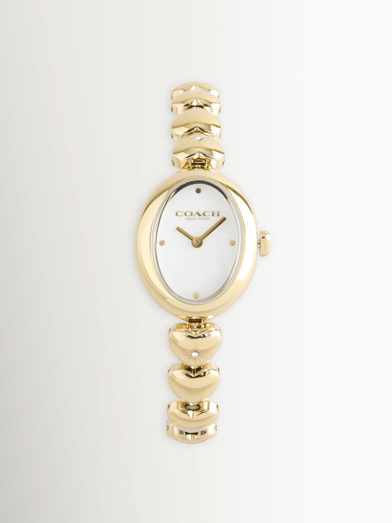 Coach heart bracelet watch 22mm, imported from the UK