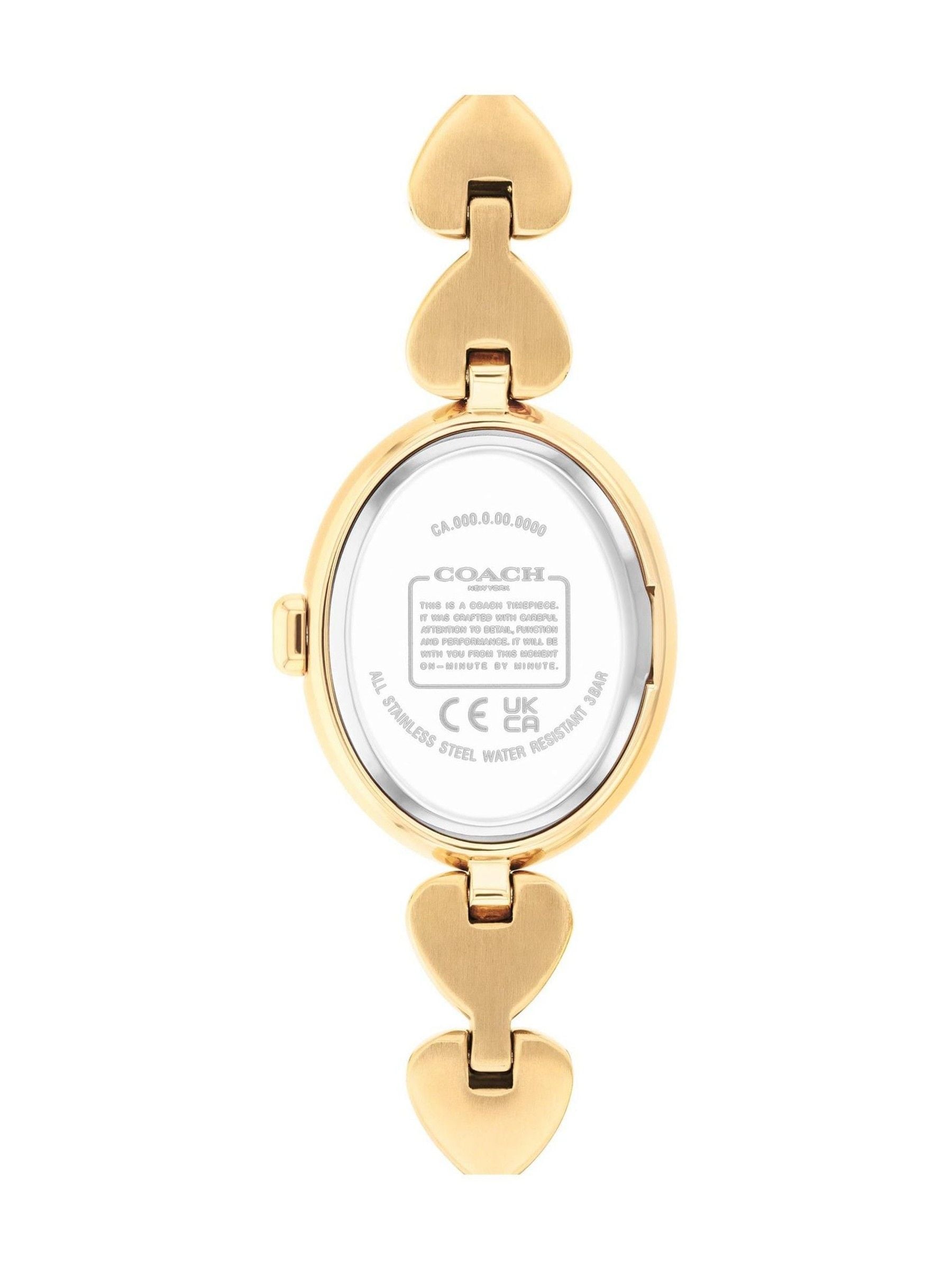 Coach heart bracelet watch 22mm, imported from the UK