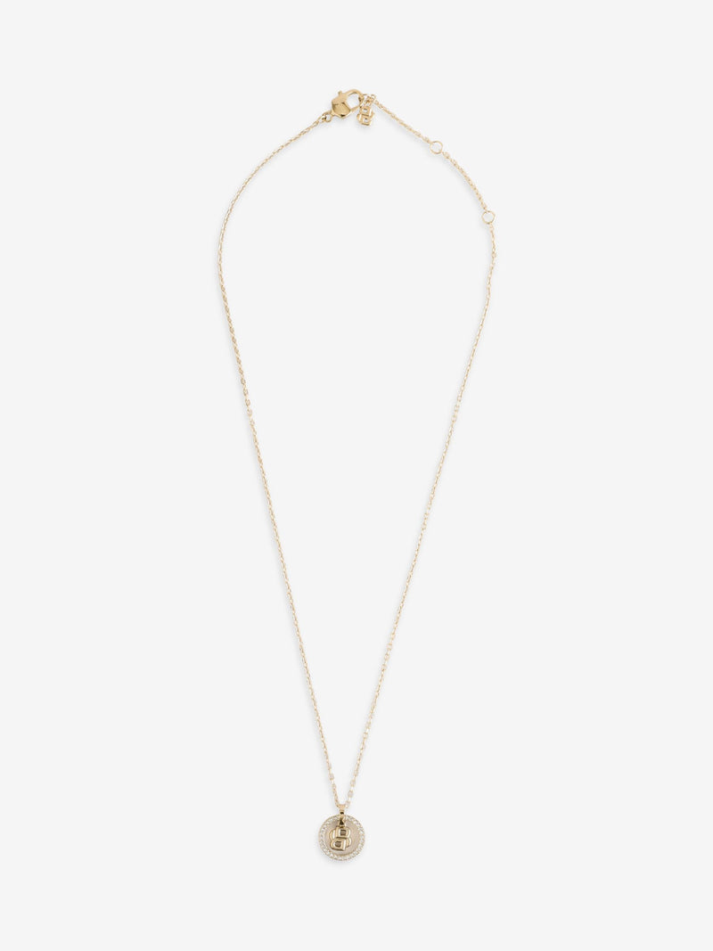BOSS gold tone Double B Divine necklace 16 inch (British brand)