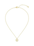 BOSS gold tone Double B Divine necklace 16 inch (British brand)