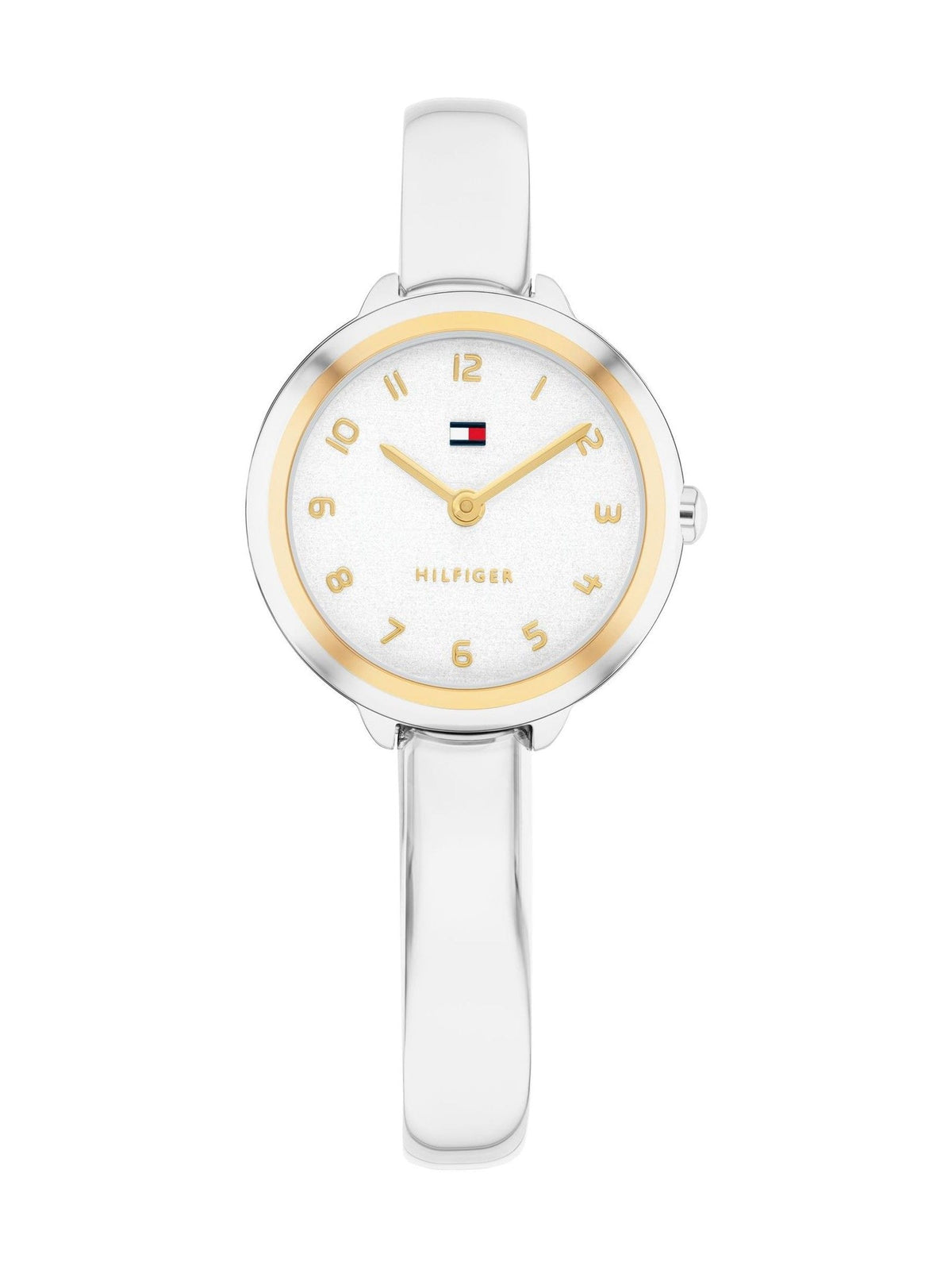 Tommy Hilfiger silver tone stainless steel bangle watch 26mm - British product