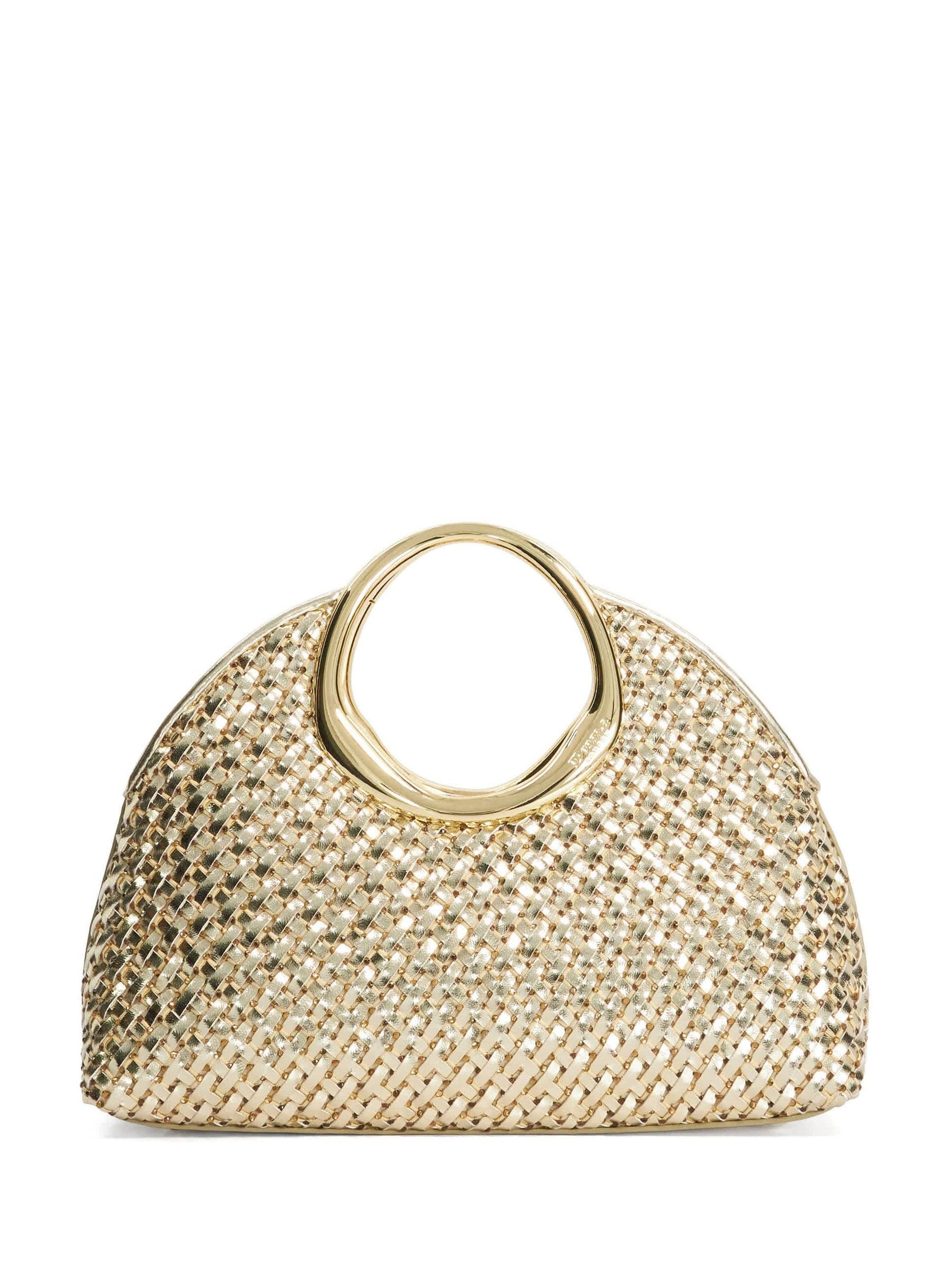 Dune London metallic clutch bag, UK version