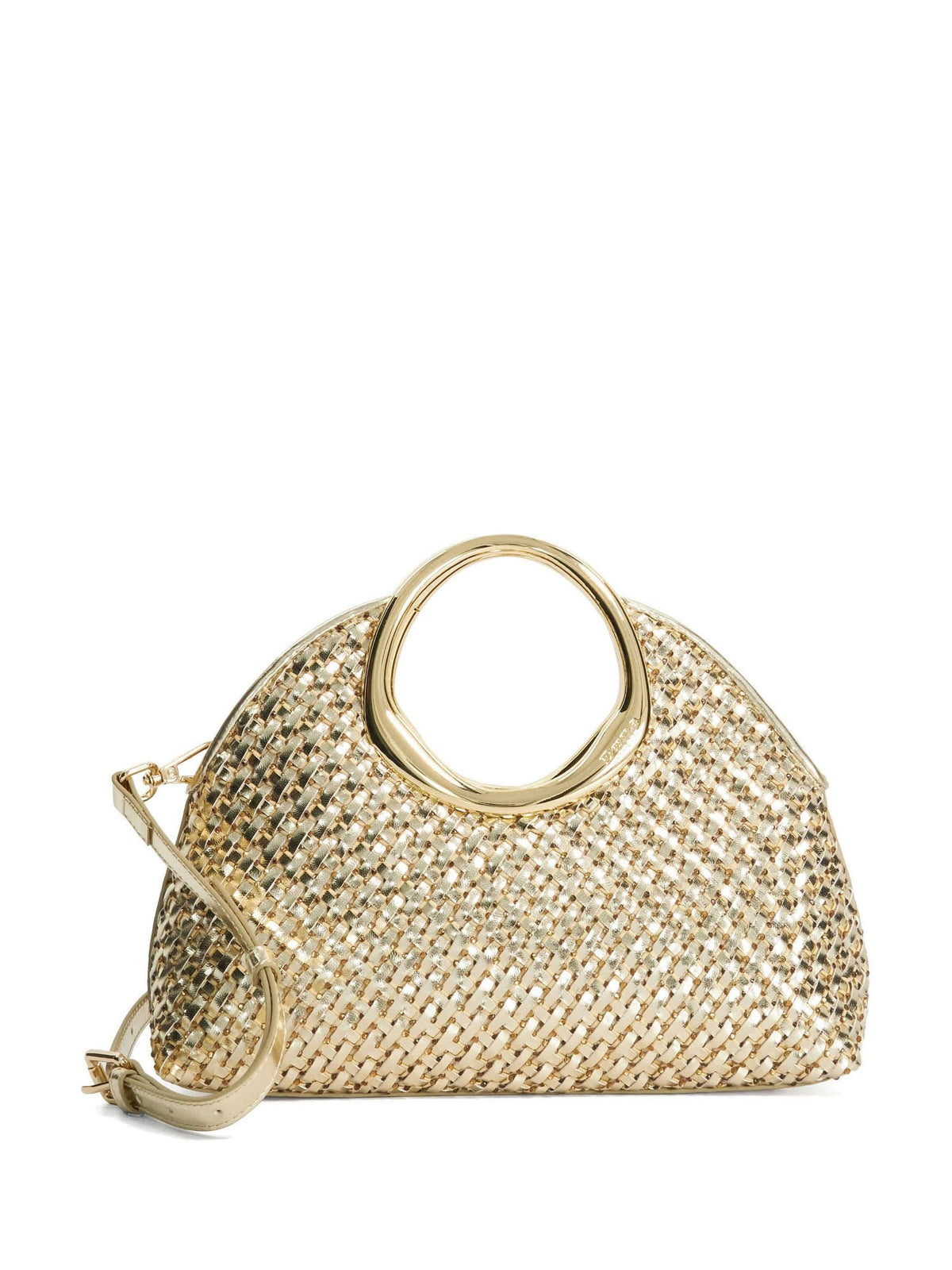 Dune London metallic clutch bag, UK version