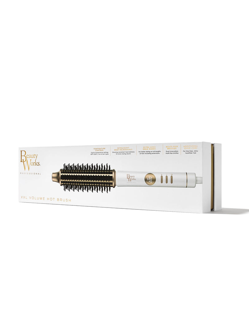 Beauty Works XXL Volume Hot Brush, imported from the UK