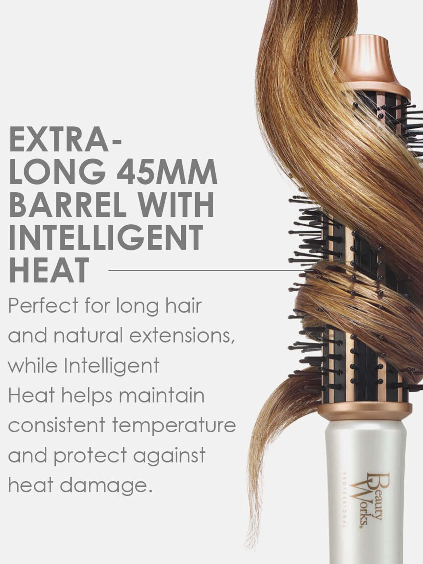 Beauty Works XXL Volume Hot Brush, imported from the UK