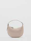 Mango dusky pink shoulder bag faux leather adjustable handle (British brand)