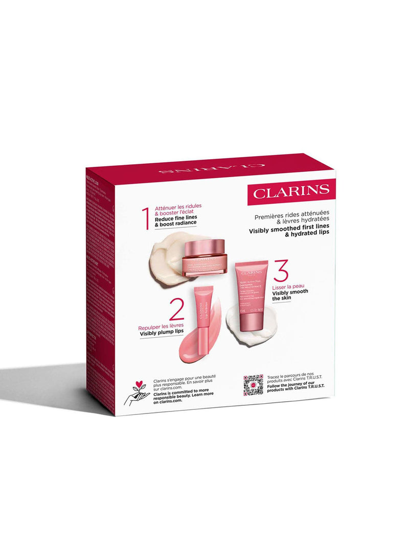 Clarins Multi-Active Gift Set with day and night creams, imported from the UK