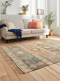 Think Rugs hand-woven jute rug, imported from the UK