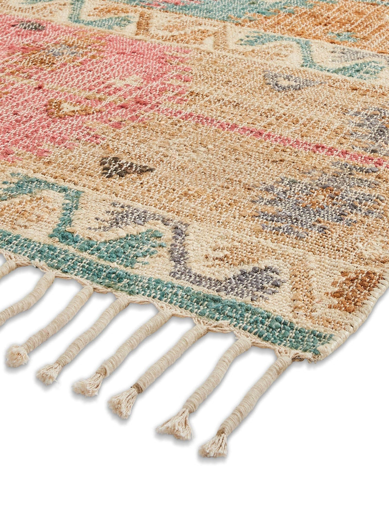 Think Rugs hand-woven jute rug, imported from the UK