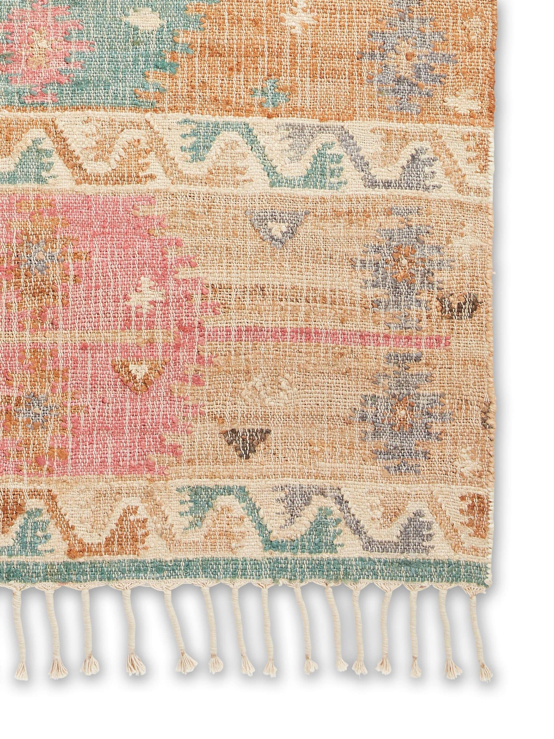 Think Rugs hand-woven jute rug, imported from the UK