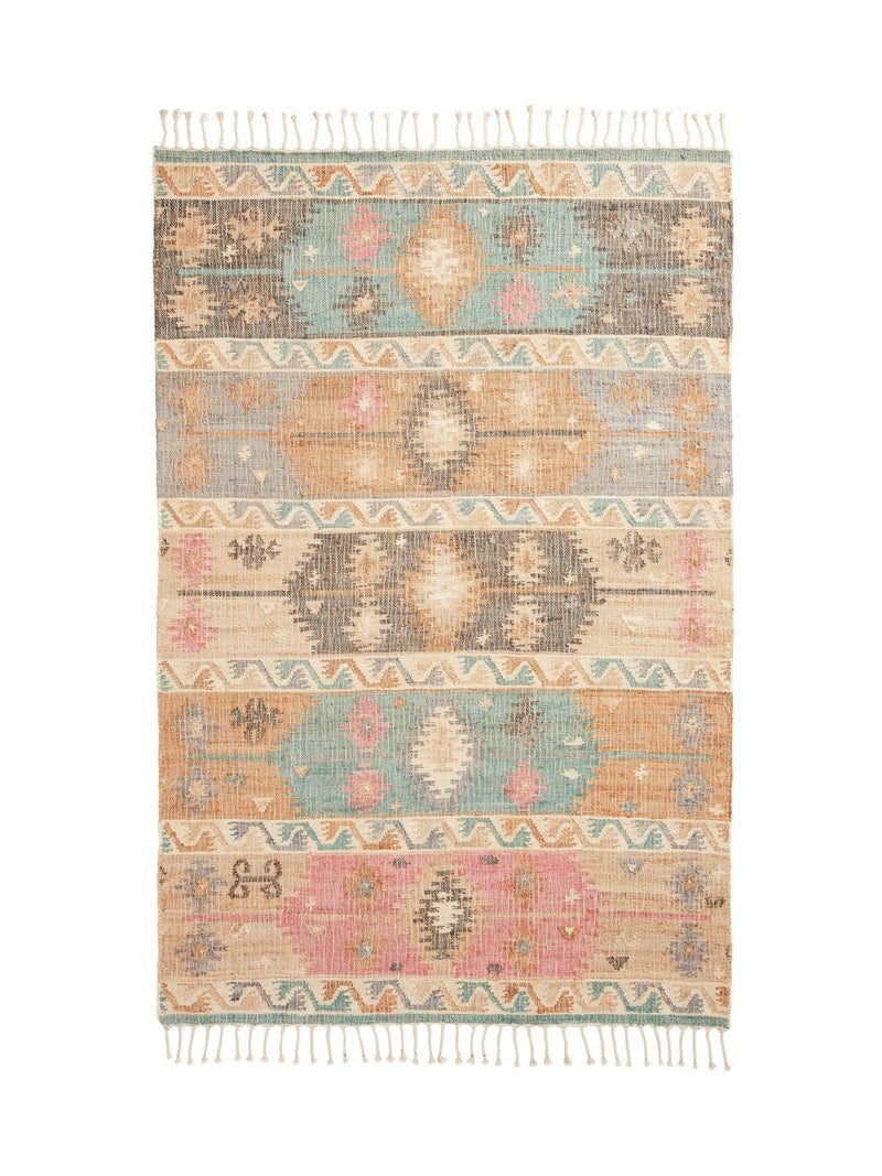 Think Rugs hand-woven jute rug, imported from the UK