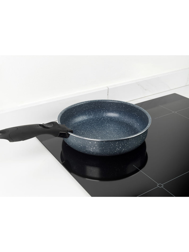 Russell Hobbs blue stone non-stick pan set, UK version