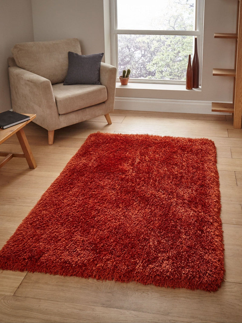 Think Rugs Terra Montana plain shaggy rug (British brand)