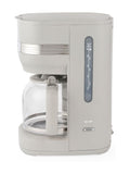 Salter Rise coffee machine 1.5L taupe finish - British product