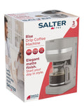 Salter Rise coffee machine 1.5L taupe finish - British product