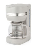 Salter Rise coffee machine 1.5L taupe finish - British product