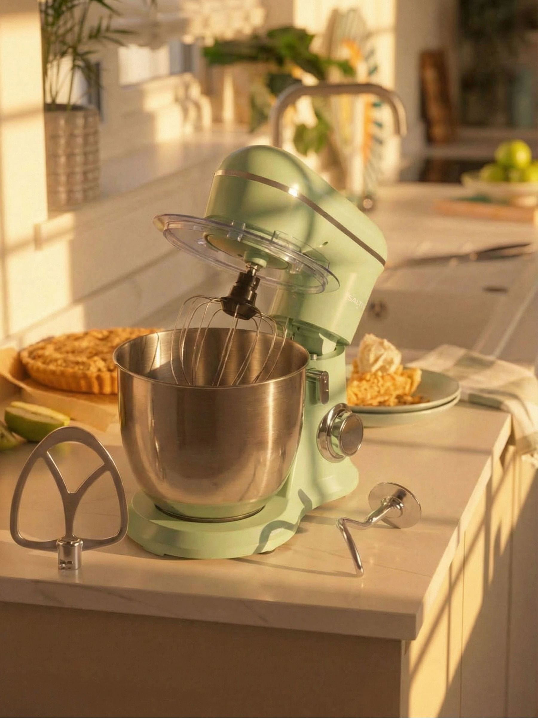 Salter British Bakes Stand Mixer - Yellow