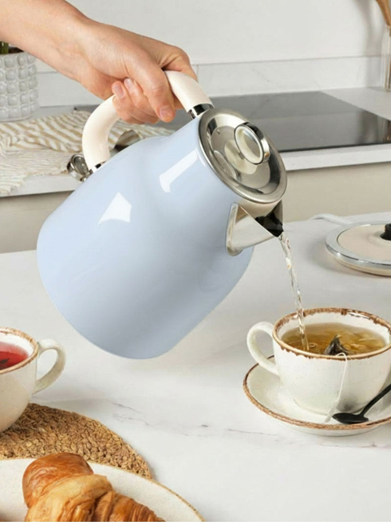 Salter blue retro kettle (British brand)