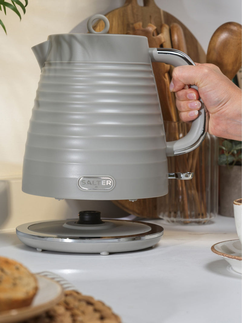 Salter Pink Ripple Kettle 1.7 Litre