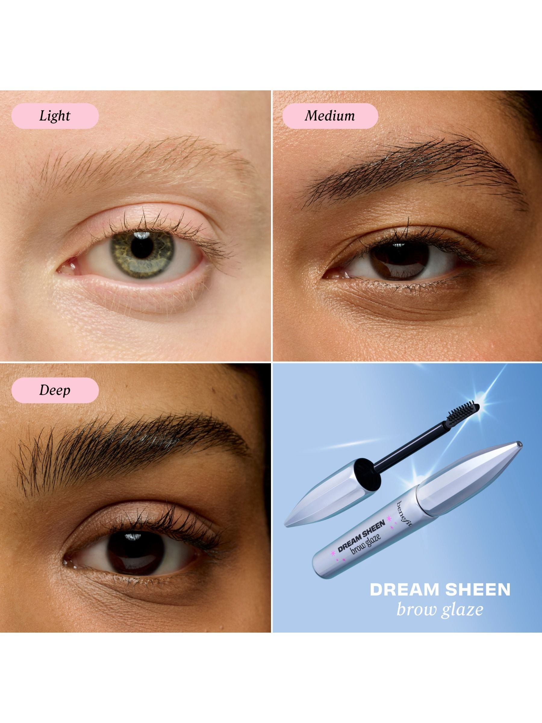 Benefit brow glaze Deep 5ml (British brand)