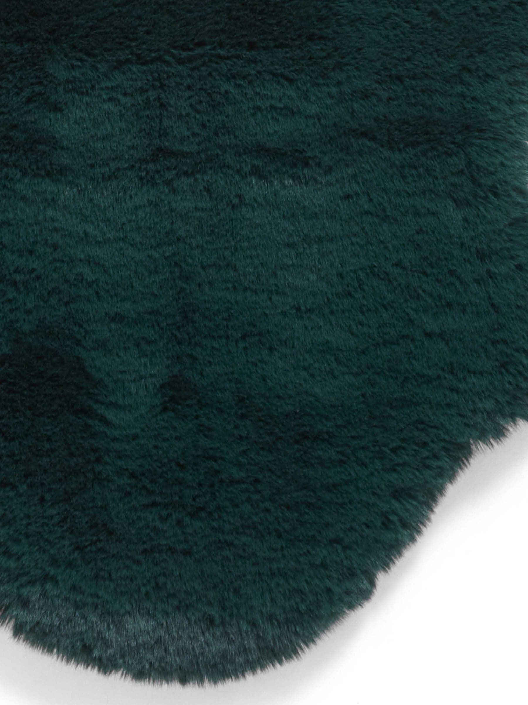 Think Rugs Jewel Green Super Teddy shaggy rug 60x90cm (British brand)