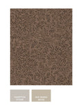 Emerald Ditsy Leaf wallpaper sample A4 - British product