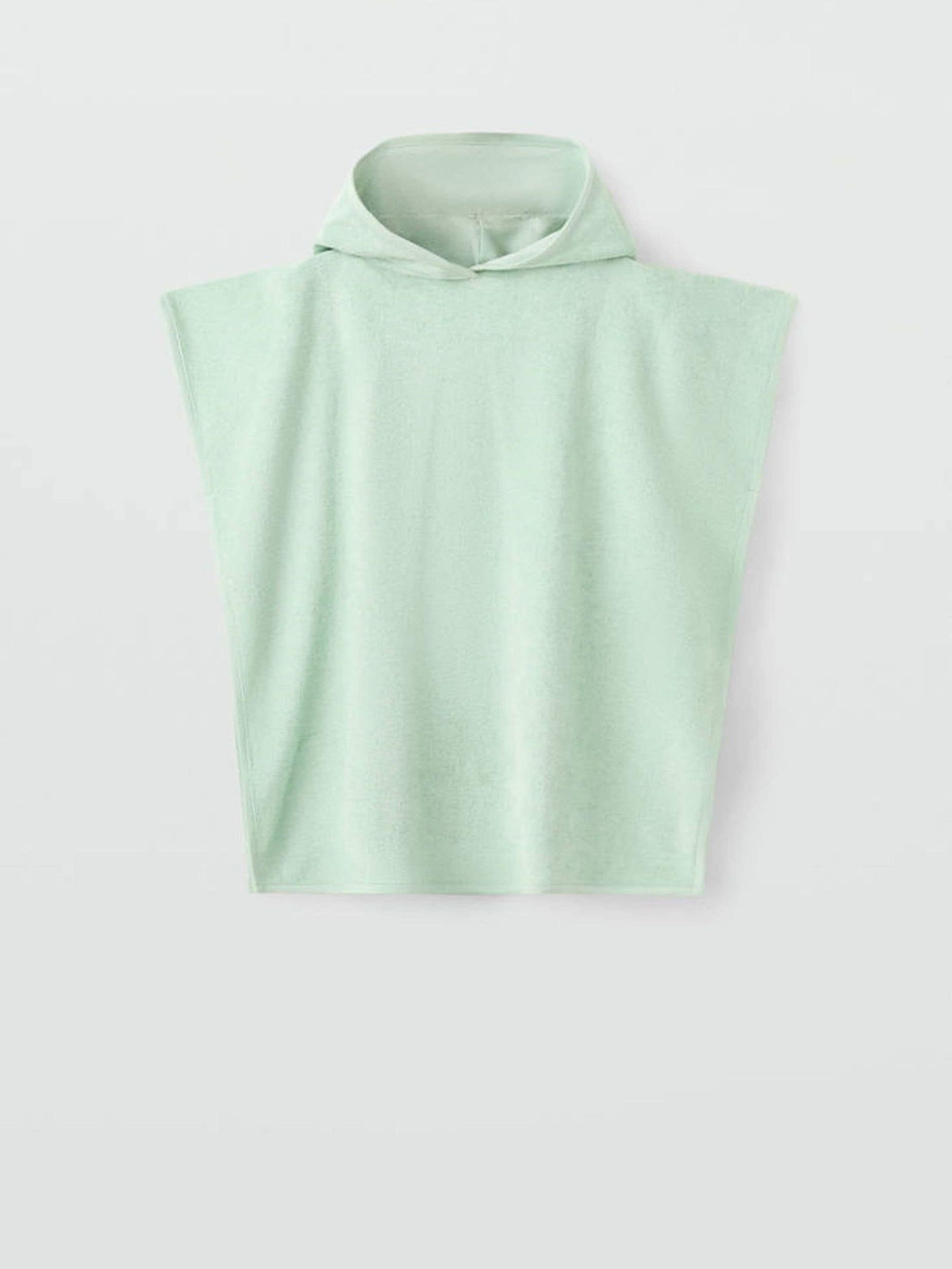 Mango Green hooded beach towel, imported from the UK