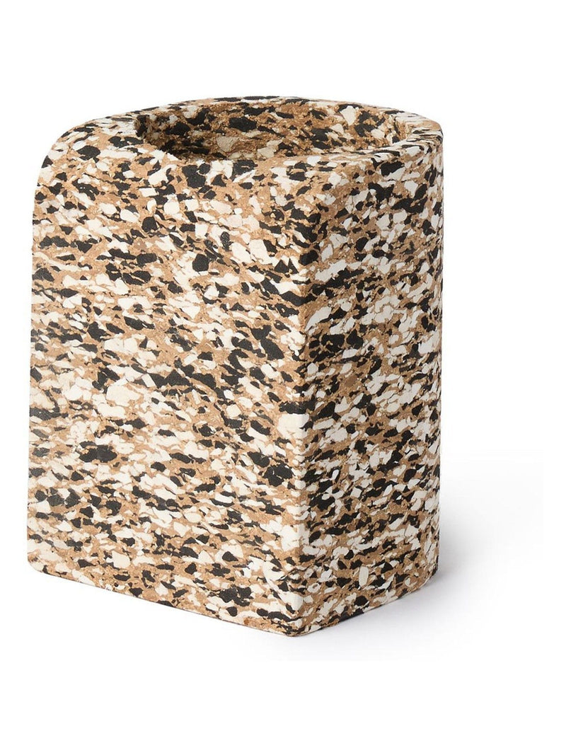 The Conran Shop multi confetti cork pen pot, imported from the UK