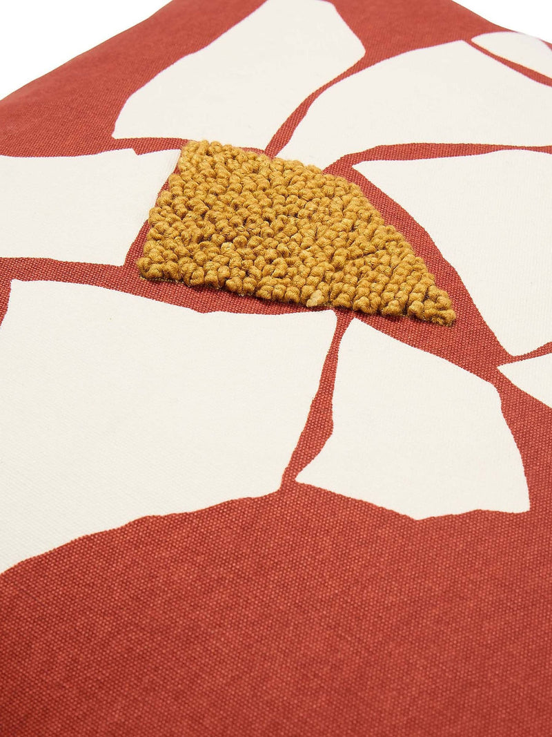 The Conran Shop mosaic floral cushion 50x50cm (British brand)