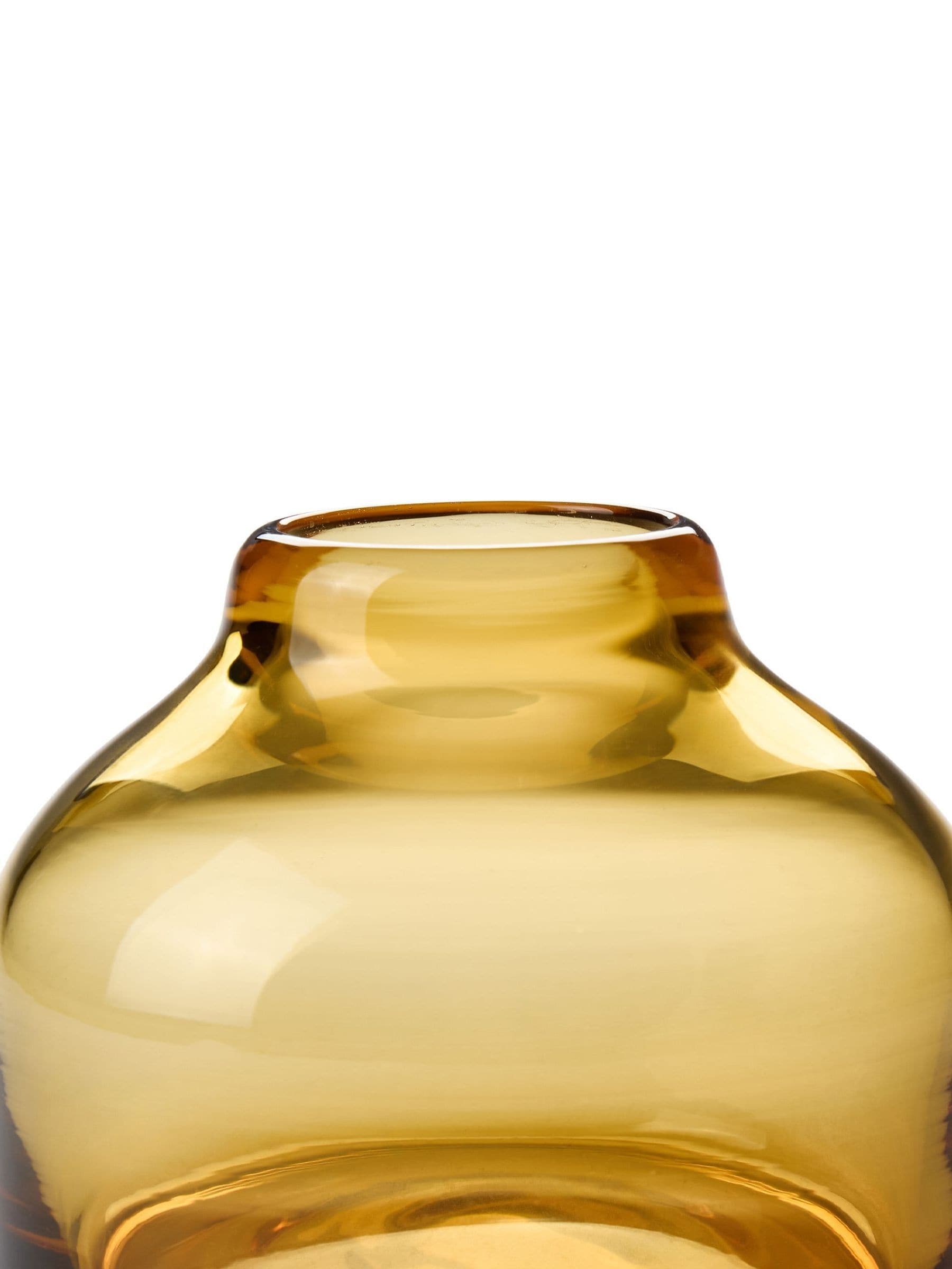 The Conran Shop amber pod vase 9.5cm (British brand)