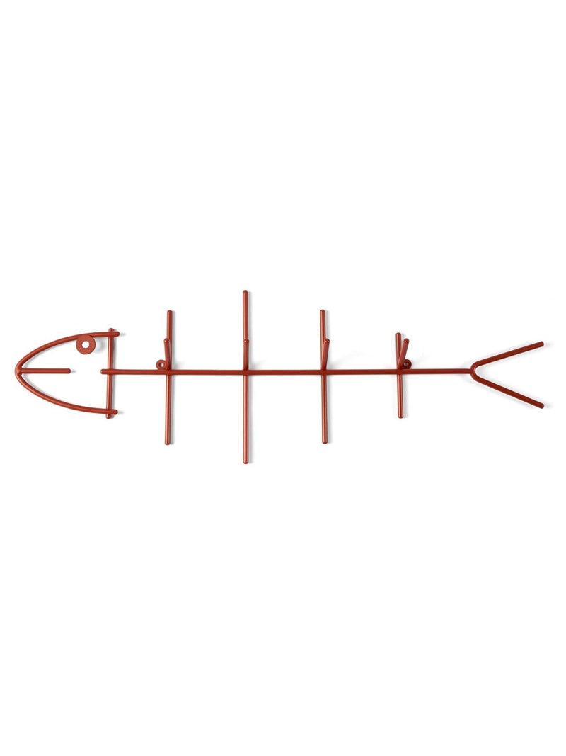 The Conran Shop Red Fish Hook steel wall hook (British brand)