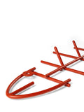 The Conran Shop Red Fish Hook steel wall hook (British brand)