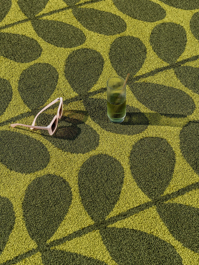 Orla Kiely outdoor seagrass rug (British brand)