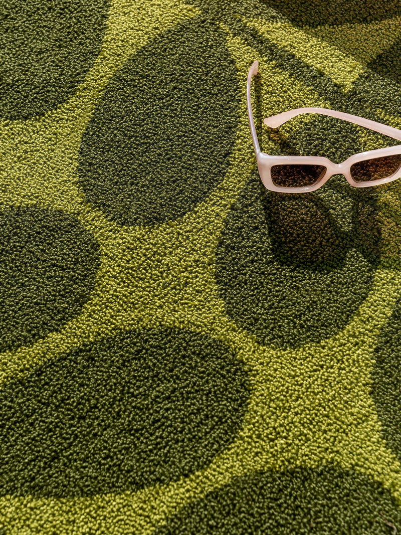 Orla Kiely outdoor seagrass rug (British brand)