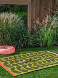 Orla Kiely outdoor seagrass rug (British brand)